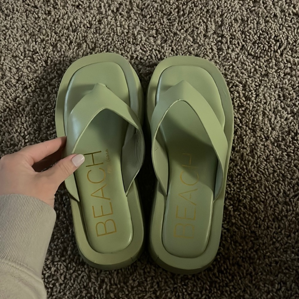 Matisse beach platform sandals